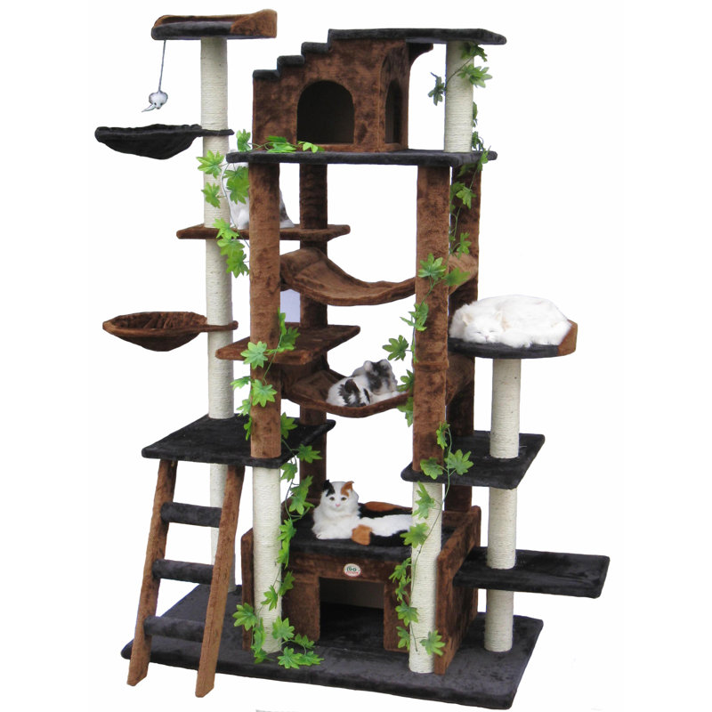 Go Pet Club 77 Cat Tree Reviews Wayfair